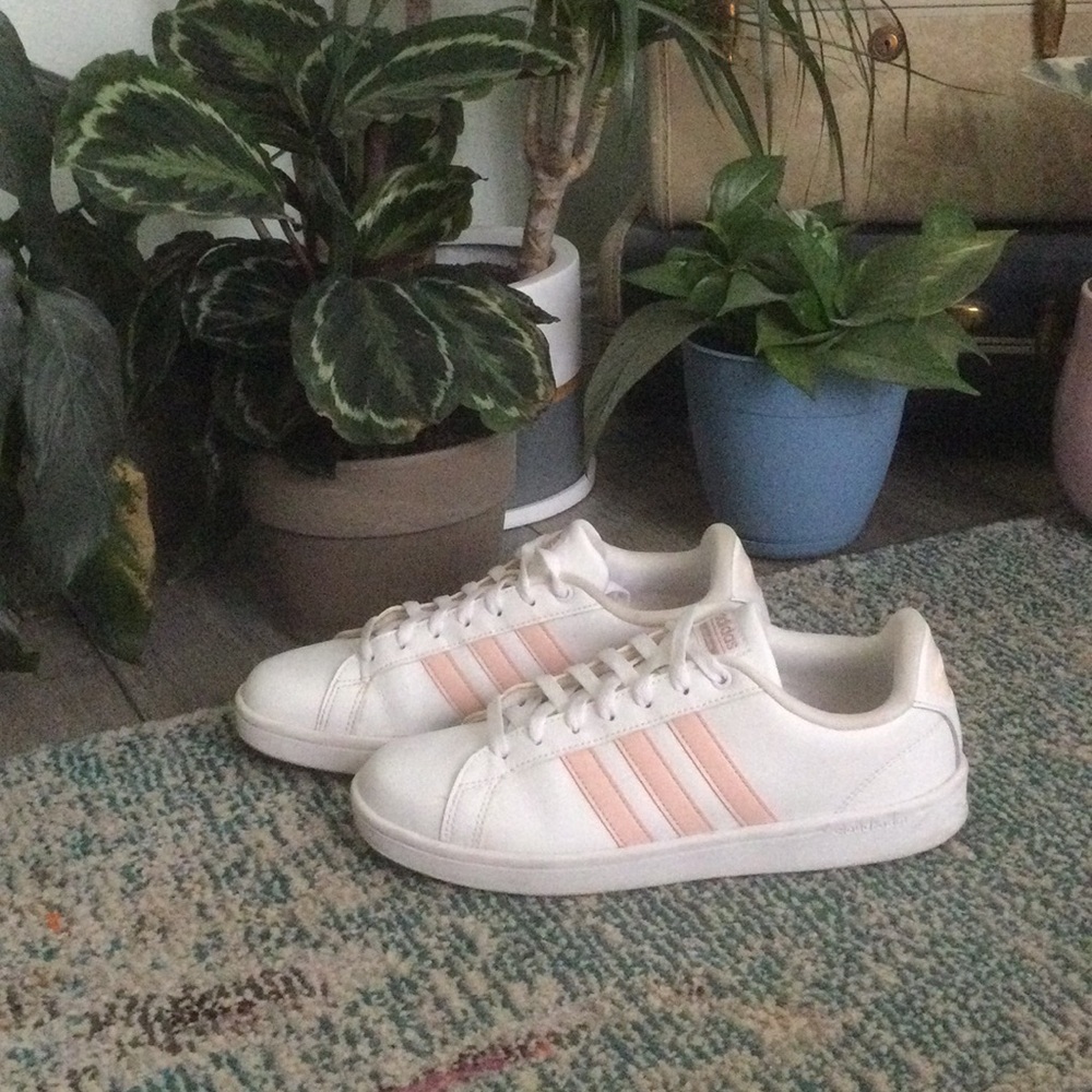 Adidas Sneakers - Pink & White